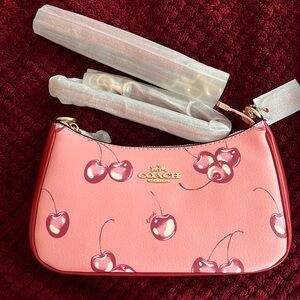 NWOT Cherry Coach Teri Bag Lookalike